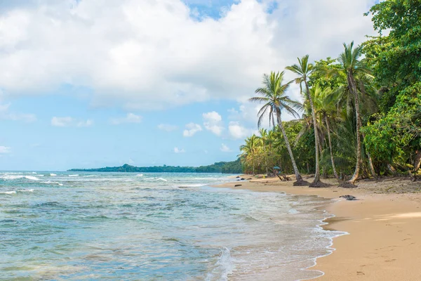 Playa Cocles Playa Tropical Cerca Puerto Viejo Costa Rica — Foto de Stock