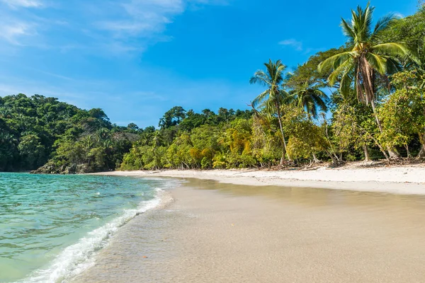 Tropisk Strand Manuel Antonio National Park Costa Rica — Stockfoto