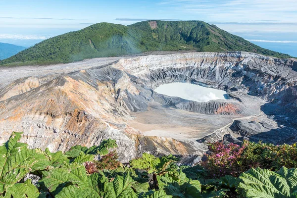 Vulkán Poas Itt Costa Rica — Stock Fotó