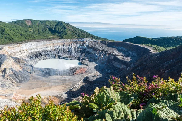 Vulcano Poas Costa Rica — Foto Stock