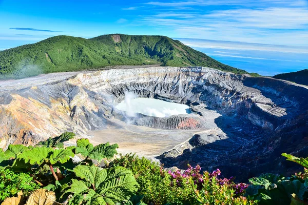 Vulkan Poas Costa Rica — Stockfoto