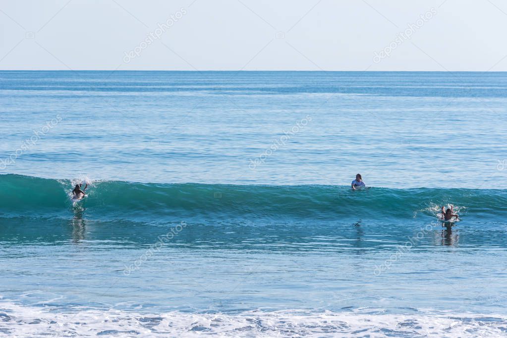 Playa hermosa en Costa Rica - pacific coast