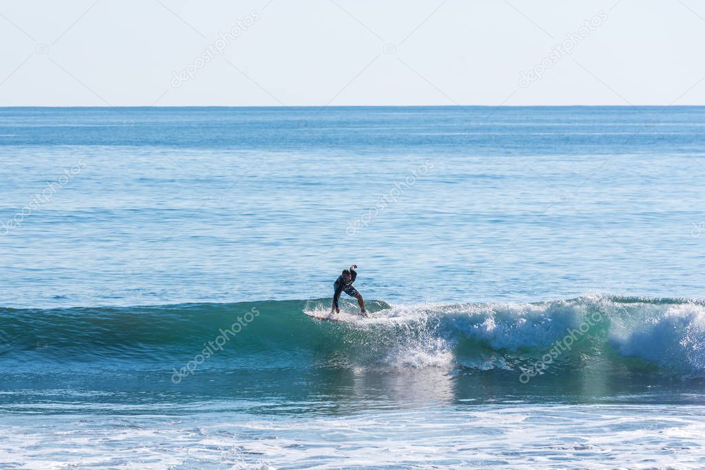 Playa hermosa en Costa Rica - pacific coast