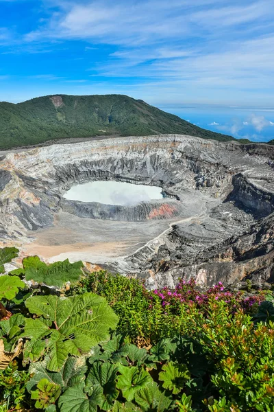 Vulcano Poas Costa Rica — Foto Stock