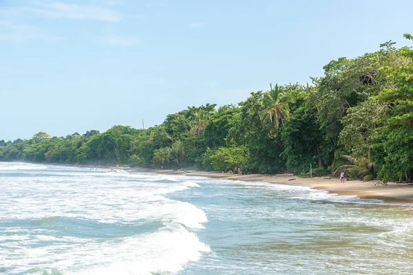 Cahuita Національний Парк Рай Пляжами Тропічних Лісів Коста Ріці — стокове фото