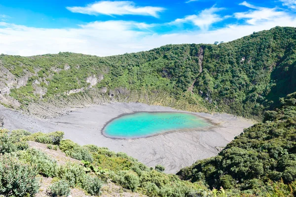 Irazu Volcano Crater Lake Costa Rica — Stock Photo, Image