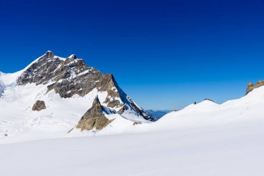 Jungfraujoch - İsviçre, Europe Avrupa'da üst.