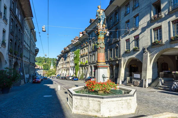 Historic Old Town Center Bern Switzerland — Stock Photo, Image