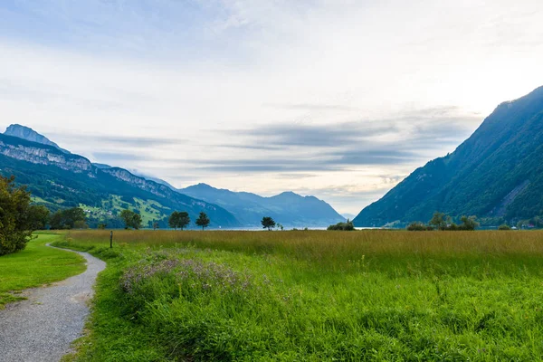 Lucerne Vierwaldstaetter See Nézd Brunnen Svájc — Stock Fotó