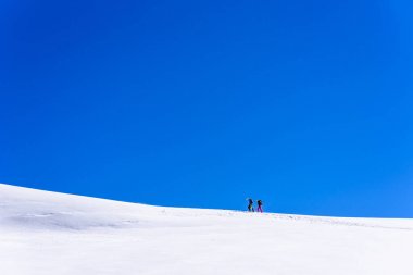 Aletsch Buzulu - Alpler, İsviçre, Avrupa'nın buz manzara.