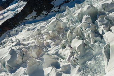 Eiger kuzey duvarı - Eiger için görünümden Grindelwald İsviçre Alpleri'nde Bernese.