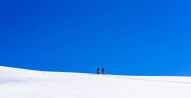 Aletsch Buzulu - Alpler, İsviçre, Avrupa'nın buz manzara.