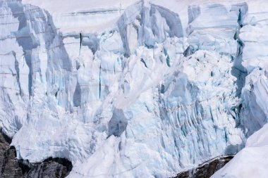 Buzul buz Moench Dağı - dağ Moench İsviçre Bernese Alpleri'nde görünümü - seyahat hedef Avrupa'da