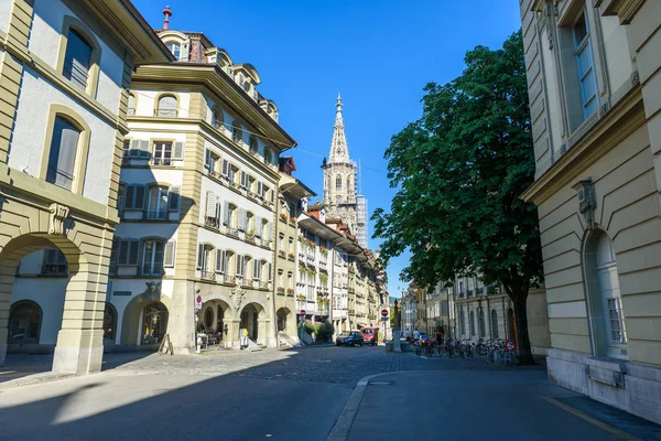 ベルン スイス連邦共和国の中心の旧市街 — ストック写真