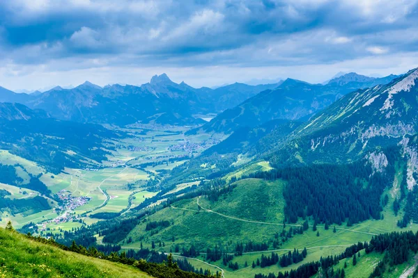 Malerischer Blick Auf Die Alpen Deutschland — Stockfoto