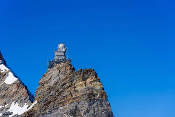 Jungfraujoch 欧洲在瑞士 欧洲的顶部 — 图库照片