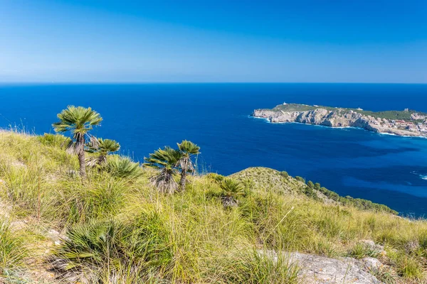 Cala Agulla Costa Cala Ratjada Maiorca Espanha — Fotografia de Stock