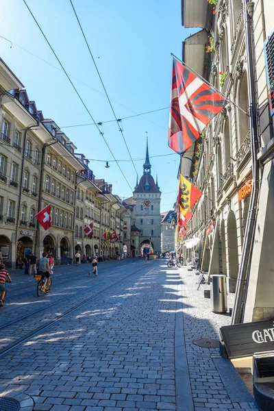 ベルン スイス連邦共和国の中心の旧市街 — ストック写真