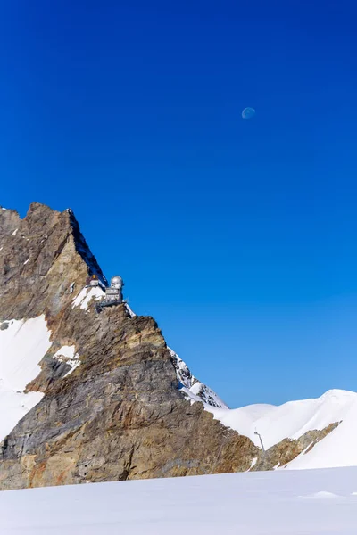 Jungfraujoch Sviçre Avrupa Üst — Stok fotoğraf