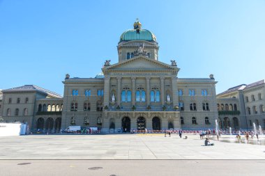 Tarihi kent merkezi, Bern, İsviçre.