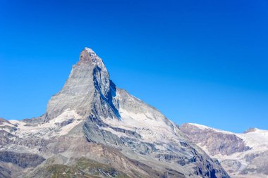 Doğal görünümünü Matterhorn, Zermatt, İsviçre.