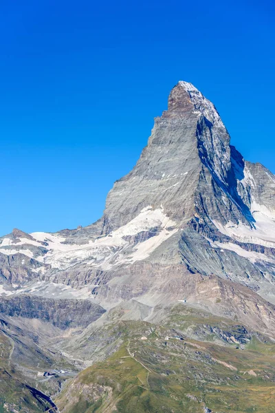 Malebný Pohled Matterhorn Zermatt Švýcarsko — Stock fotografie