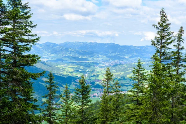 Schöne Alpenlandschaft Deutschland Wandern Den Bergen — Stockfoto