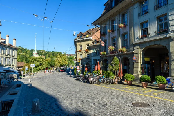Historiska Gamla Stan Centrala Bern Schweiz — Stockfoto