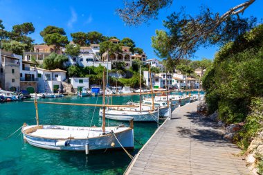 Güzel sahil, Cala Figuera - İspanya, Mallorca