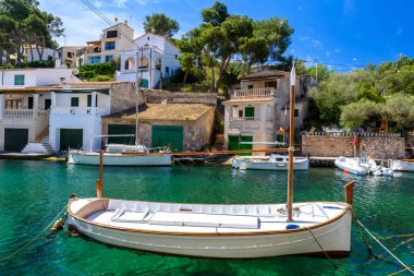 Güzel sahil, Cala Figuera - İspanya, Mallorca