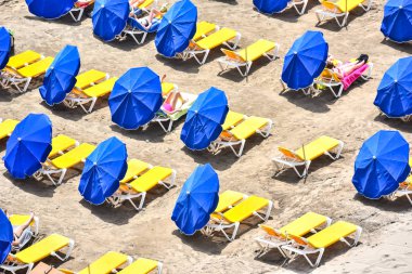 Plaj Playa del Ingles, Gran Canaria - İspanya