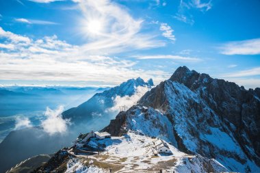 Dağ İstasyonu Hafelekar ve Seegrube kablo demiryolunun, Innsbruck, Avusturya