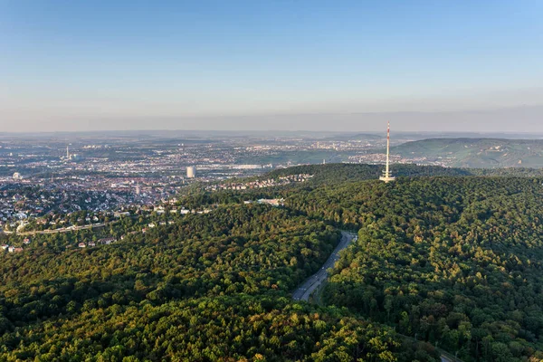 View Stuttgart City Germany Beautiful Landscape Summer — Stock Photo, Image
