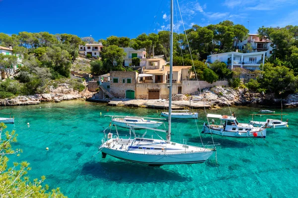 Beautiful Coast Cala Figuera Spain Mallorca — Stock Photo, Image