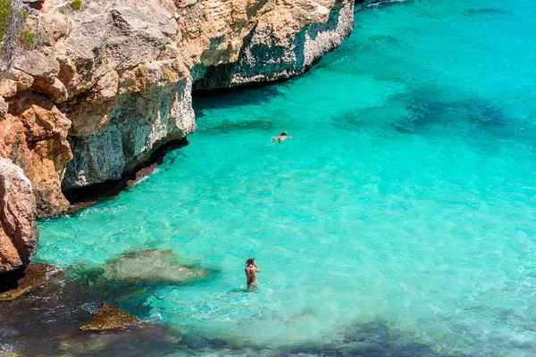 Calo Des Moro Beautiful Bay Mallorca Spain — Stock Photo, Image