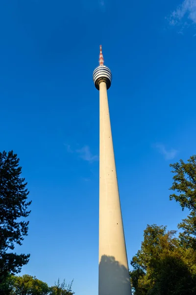 Stuttgart Németország Első Torony Világ Torony — Stock Fotó