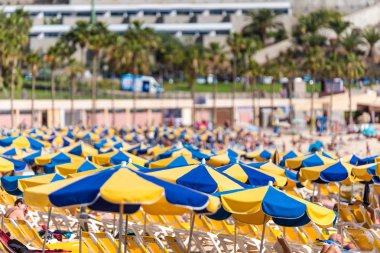 Beach Amadores, Porto Riko, ada Gran Canaria, İspanya