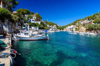 Güzel sahil, Cala Figuera - İspanya, Mallorca