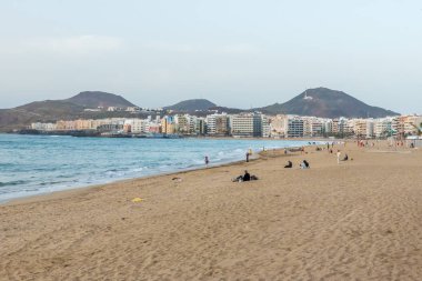 Playa de Las Canteras - Las Palmas de Gran Canaria Plajı