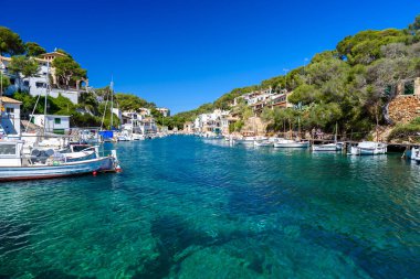 Güzel sahil, Cala Figuera - İspanya, Mallorca