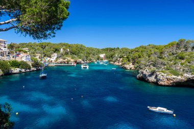 Güzel sahil, Cala Figuera - İspanya, Mallorca