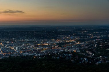 Gece yaz - gezi yerleri Almanya'da Stuttgart şehir