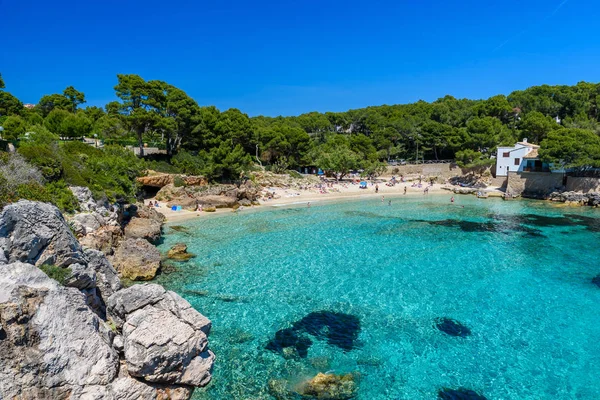 Cala Gat Ratjada Maiorca Bela Praia Costa — Fotografia de Stock