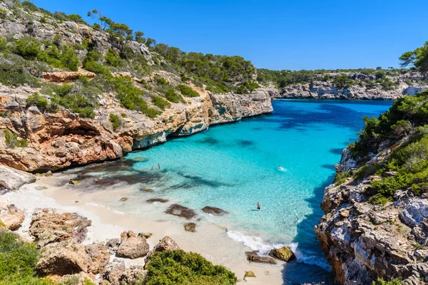 Calo Des Moro Όμορφο Κόλπο Της Μαγιόρκα Ισπανία — Φωτογραφία Αρχείου