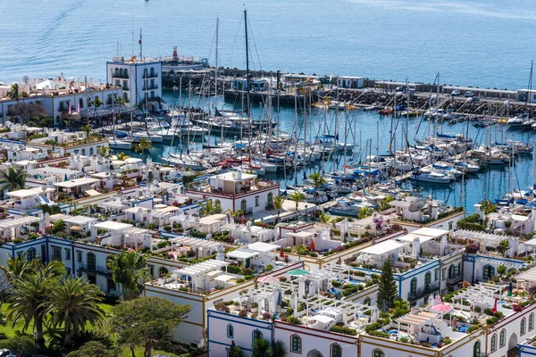 Krásné Město Puerto Mogan Gran Canaria Španělsko — Stock fotografie