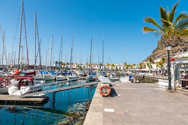 Cidade Bonita Puerto Mogan Gran Canaria Espanha — Fotografia de Stock