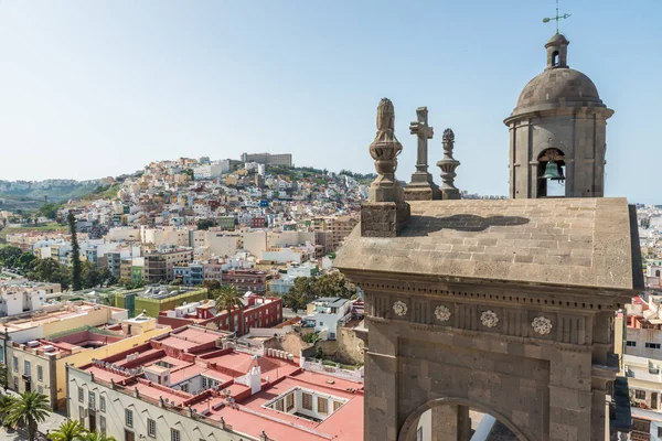 历史和美丽的城市大加那利岛拉斯帕尔马斯 — 图库照片