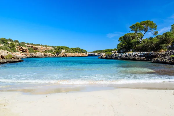 Cala Nau Bellissima Baia Spiaggia Maiorca Spagna Europa — Foto Stock