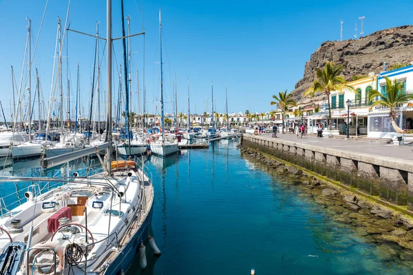 Belle Ville Puerto Mogan Gran Canaria Espagne — Photo