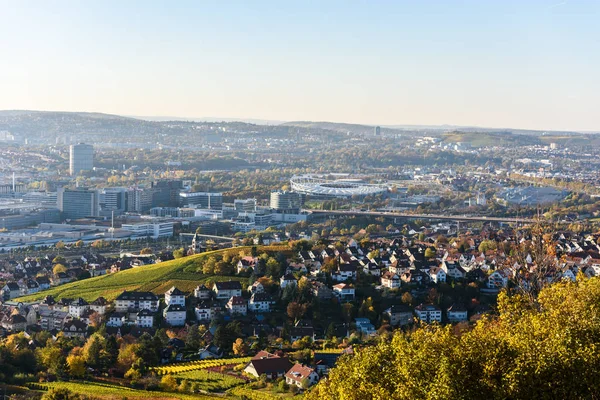 Vineyards Stuttgart Beautiful Wine Region South Germany — Stock Photo, Image